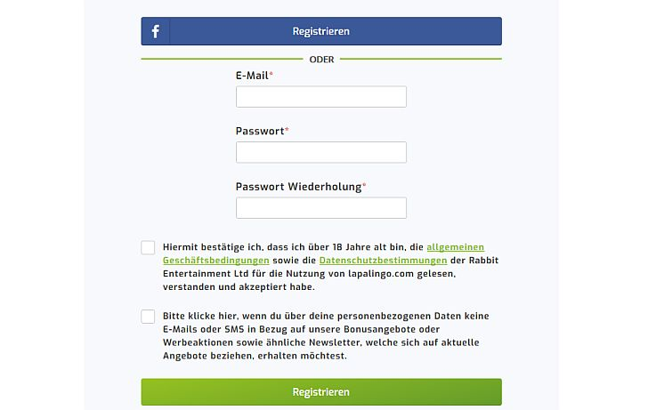 Anmeldung 2
